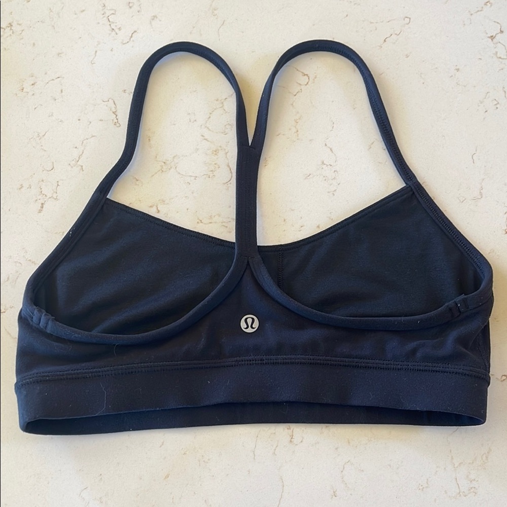 Lululemon Athletica Black Medium-Support Sports Bra